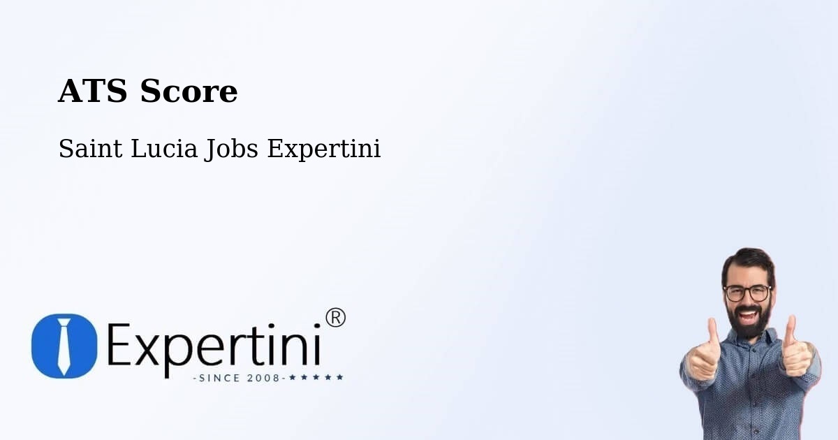 Resume ATS Score & Job Description Match Tool – Balca - Saint Lucia Jobs Expertini