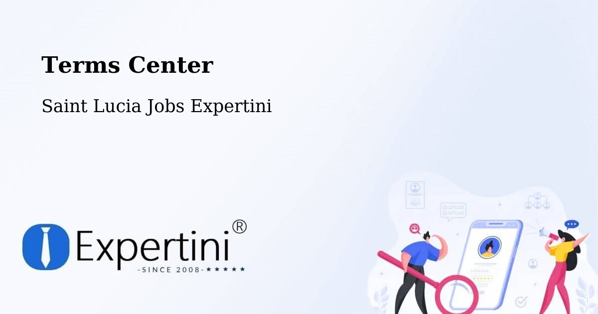 Terms of Service – Balca - Saint Lucia Jobs Expertini